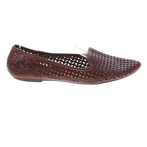 J. Crew Women's Perforated Brown Loafers